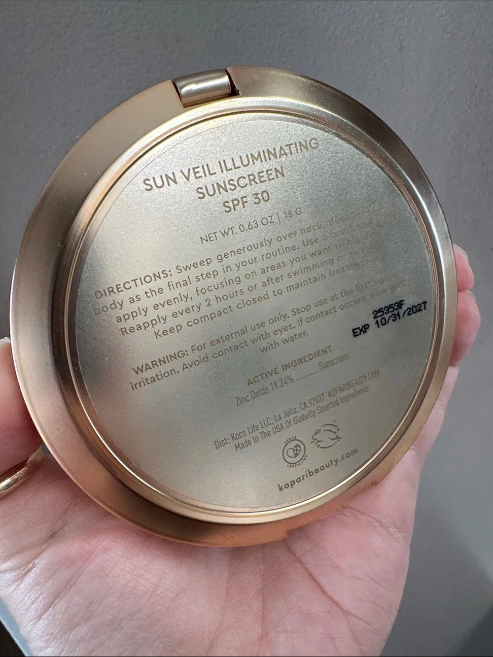 Kopari Illuminating Sunscreen Bronzer SPF 30